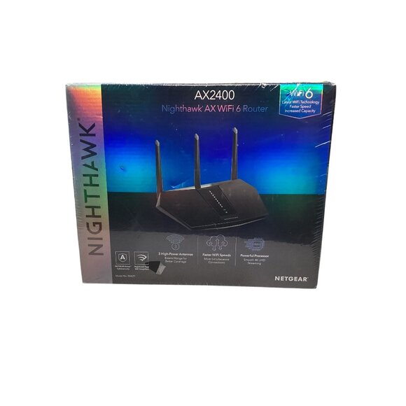 Netgear Nighthawk AX2400 5-Stream WiFi 6 Router RAX29-100NAS NEW SEALED - Picture 1 of 4